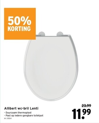 GAMMA Allibert wc-bril lenti aanbieding