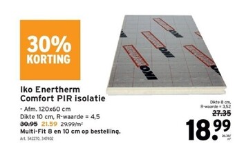 GAMMA Iko enertherm comfort pir isolatie aanbieding