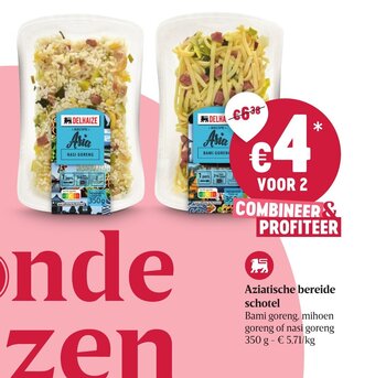 Delhaize Aziatische bereide schotel aanbieding