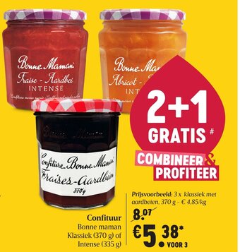 Delhaize Confituur aanbieding