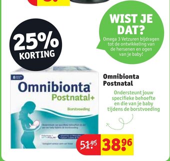Kruidvat Omnibionta Postnatal aanbieding
