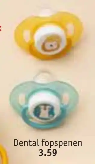 Dental fopspenen