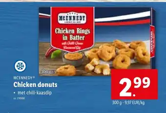 Lidl MCENNEDYⓇ Chicken donuts aanbieding