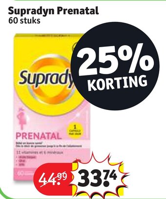 Kruidvat Supradyn Prenatal 60 stuks aanbieding
