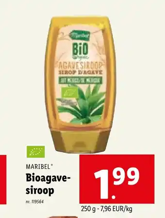 Lidl MARIBEL Bioagave-siroop 250 g aanbieding