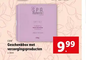 CIENⓇ Geschenkbox met verzorgingsproducten