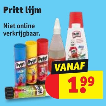 Kruidvat Pritt lijm aanbieding