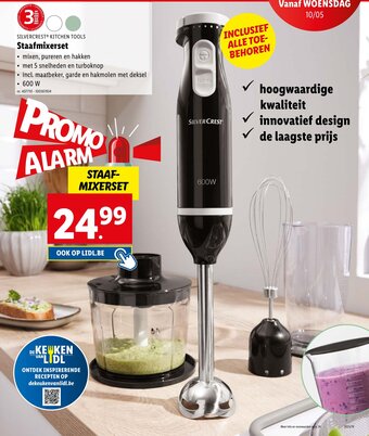 SILVERCREST® KITCHEN TOOLS Staafmixerset