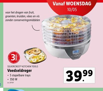 Lidl SILVERCREST KITCHEN TOOLS Voedseldroger aanbieding