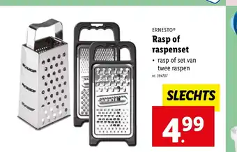 ERNESTOⓇ Rasp of raspenset
