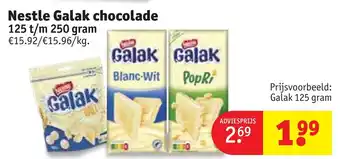 Nestle Galak chocolade 125 gram