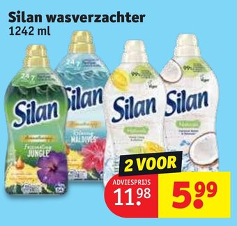 Kruidvat Silan wasverzachter 1242 ml aanbieding