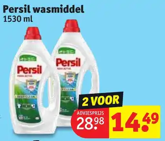 Kruidvat Persil wasmiddel 1530 ml aanbieding