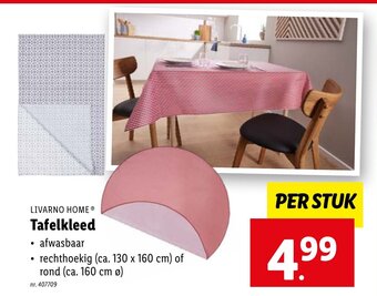 Lidl LIVARNO HOME Tafelkleed aanbieding