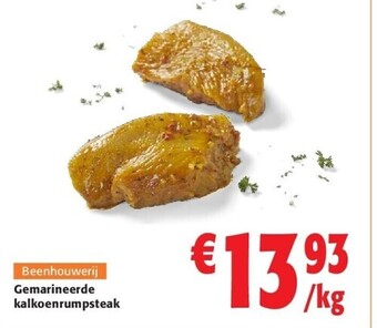 Colruyt Gemarineerde kalkoenrumpsteak aanbieding