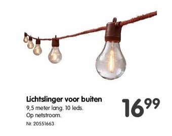 Fun Lichtslinger voor buiten aanbieding