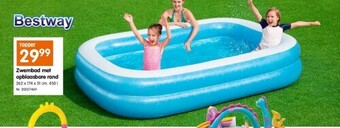 Fun Zwembad met opblaasbare rand aanbieding