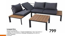 Loungeset givry