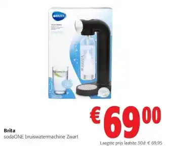 Colruyt Brita sodaone bruiswatermachine zwart aanbieding