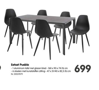 Fun Eetset puebla aanbieding
