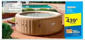 Carrefour Jacuzzi purespa aanbieding