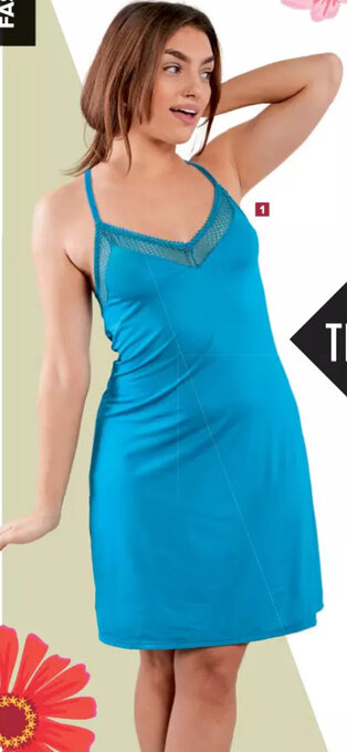 Carrefour Nachtkleedje voor dames - S tot XL aanbieding