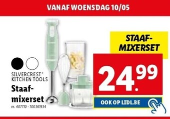 Lidl Staafmixerset aanbieding