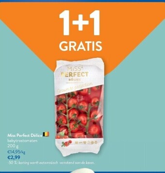 OKay Miss perfect délice babytrostomaten 200 g aanbieding