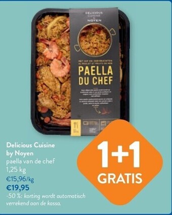 OKay Delicious cuisine by noyen paella van de chef 1,25 kg aanbieding