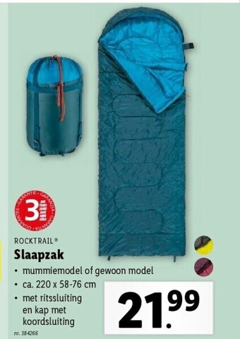 Lidl Slaapzak aanbieding
