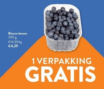 OKay Blauwe bessen 300 g aanbieding