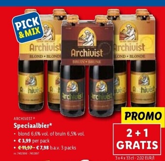 Lidl Speciaalbier aanbieding