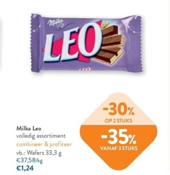 OKay Milka leo volledig assortiment aanbieding