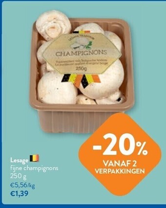 Lesage fijne champignons 250 g