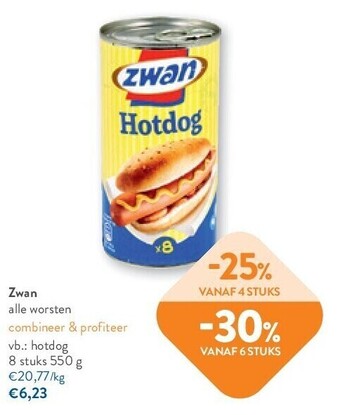 OKay Zwan alle worsten aanbieding