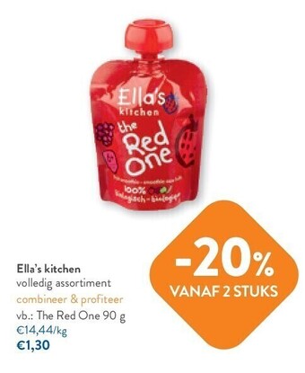 Ella’s kitchen volledig assortiment