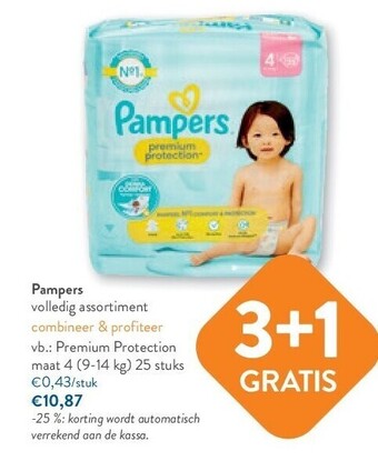OKay Pampers volledig assortiment aanbieding