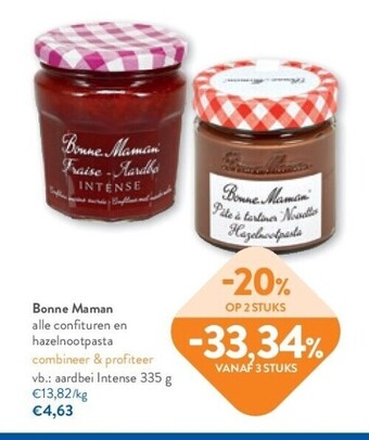OKay Bonne maman alle confituren en hazelnootpasta aanbieding