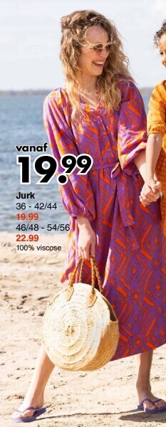 Wibra Jurk 36 - 42/44 aanbieding