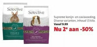 Intratuin Supreme konijn-en caviavoeding aanbieding
