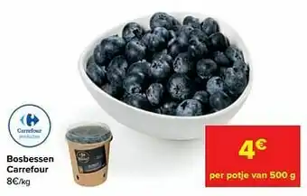 Carrefour Bosbessen carrefour aanbieding