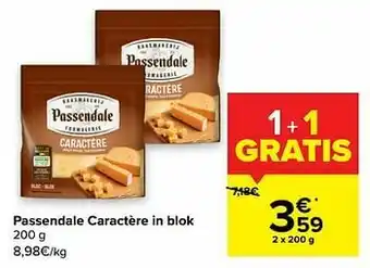 Carrefour Passendale caractère aanbieding