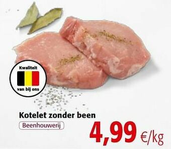 Colruyt Kotelet zonder been aanbieding
