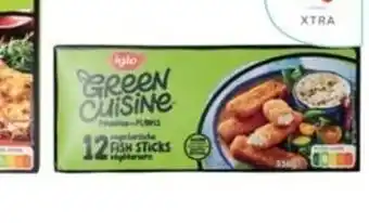 Colruyt Iglo Green Cuisine Fish-Sticks 336g aanbieding
