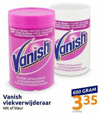 Action Vanish vlekverwijderaar aanbieding
