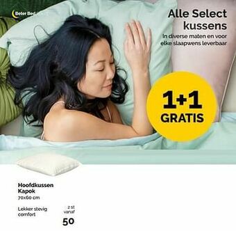 Hoofdkussen kapok
