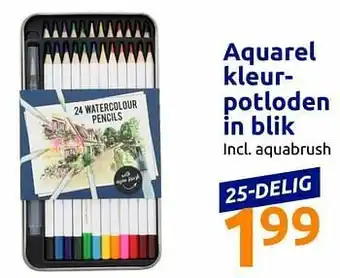 Aquarel kleur- potloden