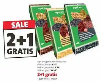 Agricon gekleurde houtchips