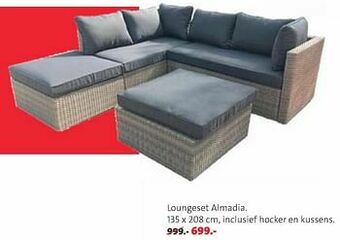 Intratuin Loungeset almadia aanbieding