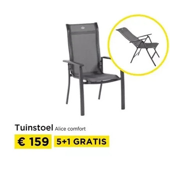 Molecule Tuinstoel alice comfort aanbieding